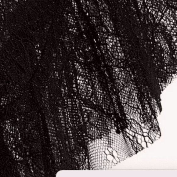 Anna Sui Black Lace Blouse - Picture 2 of 7